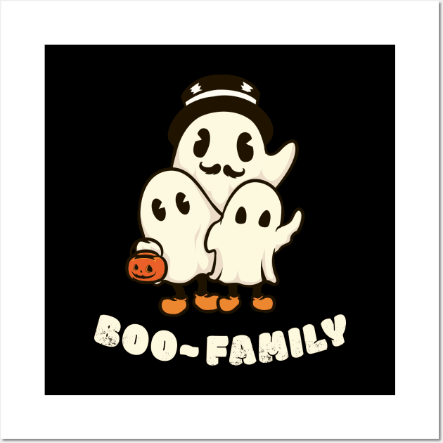 the ghost family Wall Art by Giraroad